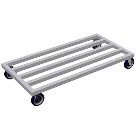 Lockwood Manufacturing 24" x 48" x 8" 1000 lb Capacity Mobile Dunnage Rack MDR-2448-5